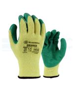 Green Latex Gripper Gloves