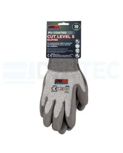 PU Coated Cut Level 5 Gloves Size 8 Medium