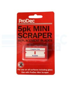 ProDec Mini Scraper Blades Window Scraper Blades (5 Pack)
