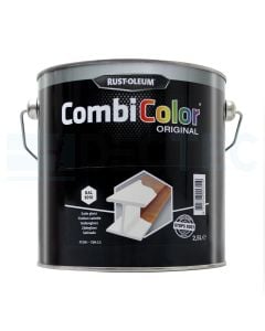 Combi Colour Satin Gloss White 2.5ltr